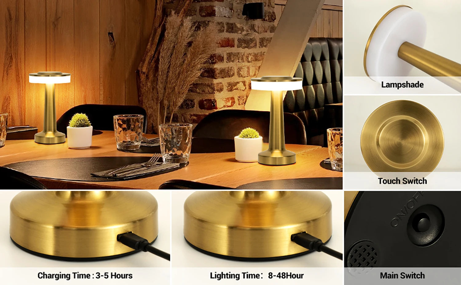 Lampe de table LED مصباح طاولة LED