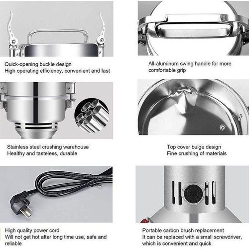 Deutschmann Moulin Broyeur et broyeur électronique pour le café - recettes - céréales et grains