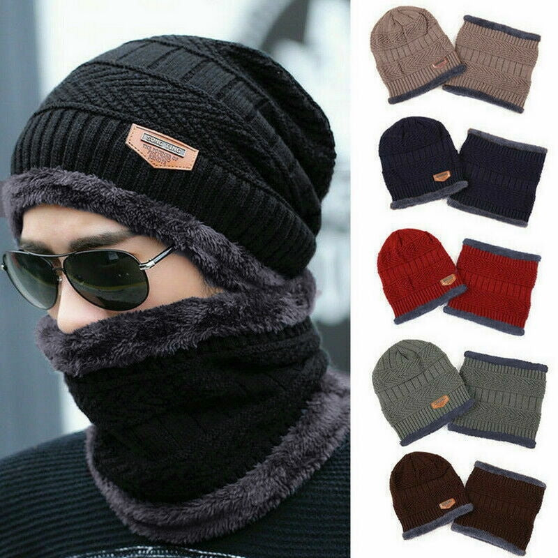 Chapeaux écharpe طقم قبعة ووشاح شتوي